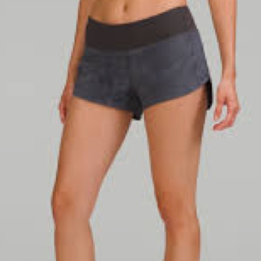 Lululemon-Athletica Low-rise Speed up 2.5” shorts